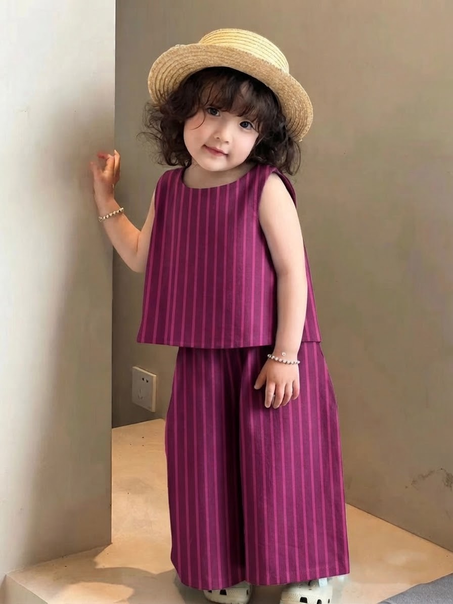 Hexa Kids Magenta Top & Pants